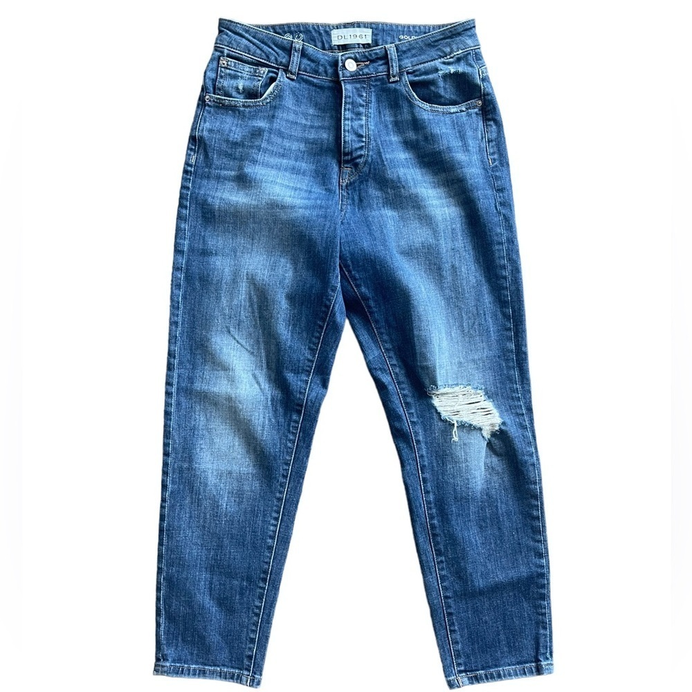 DL1961 Women's Goldie High Rise Girlfriend Jeans in Morgan